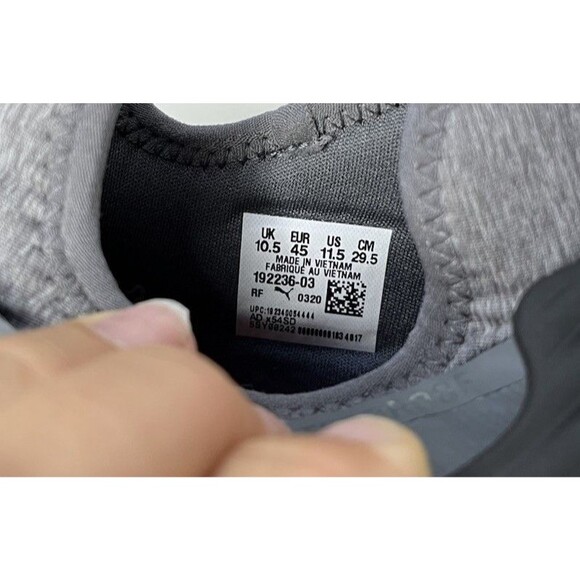 PUMA Men Sz Us 11.5 Ignite Pwradapt Caged Disc Golf Shoe Grey Sneakers - Picture 9 of 9